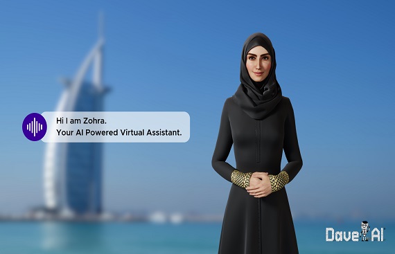 DaveAI Introduces 'Zohra': A Virtual Avatar Powered by Advanced AI for the Middle East